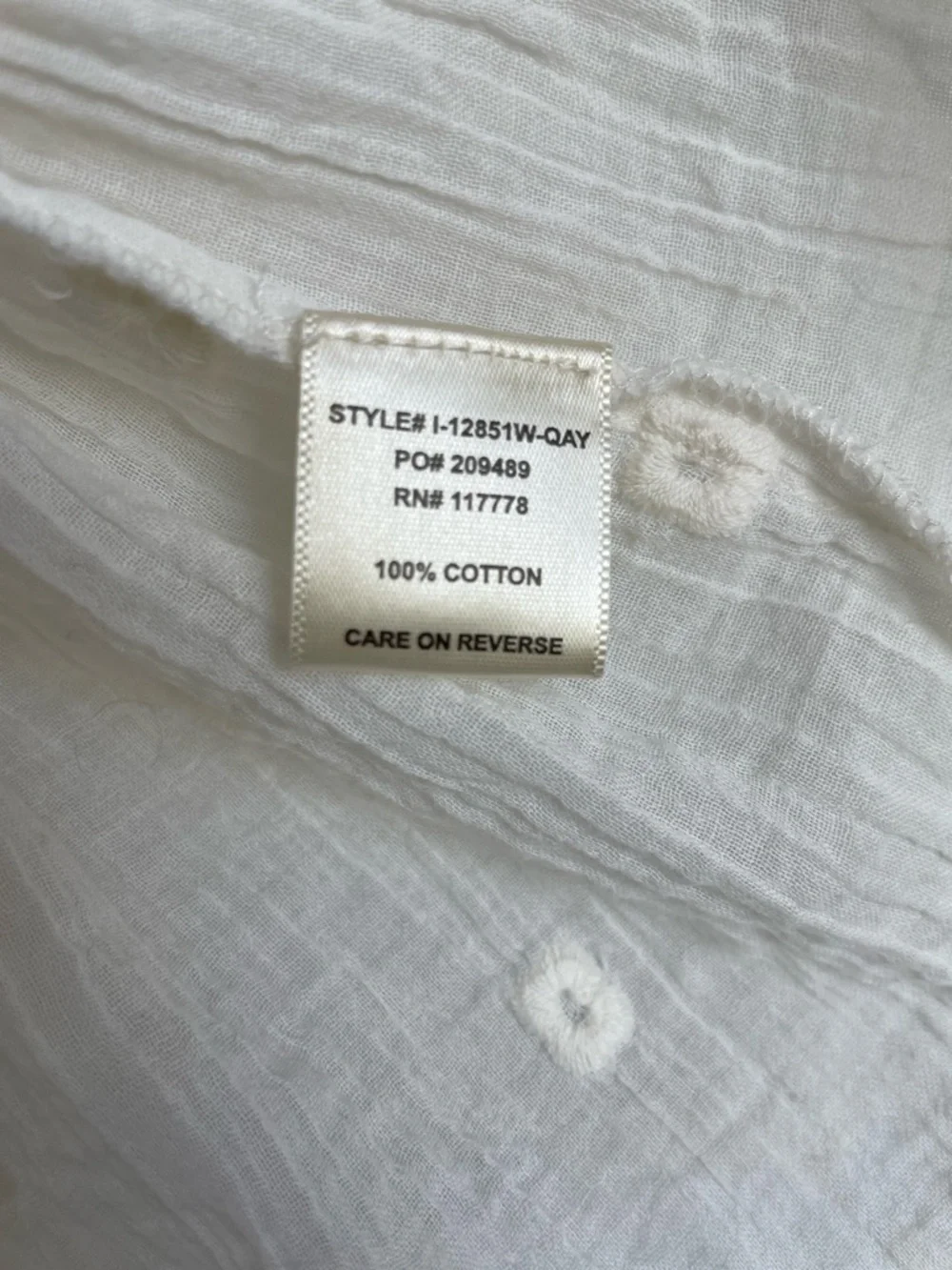 LOVESTITCH Boho Cream Off-Shoulder Ruffle Peasant Blouse • Medium - Picture 13 of 13